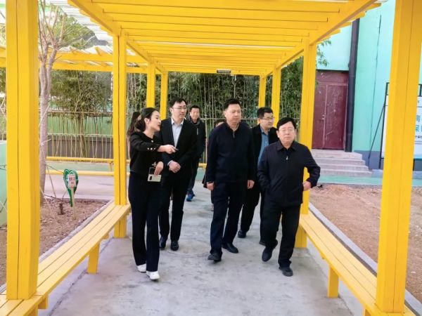 省残联权益保障和教育就业部三级调研员陈小虎调研泰安心康医院“如康家园”