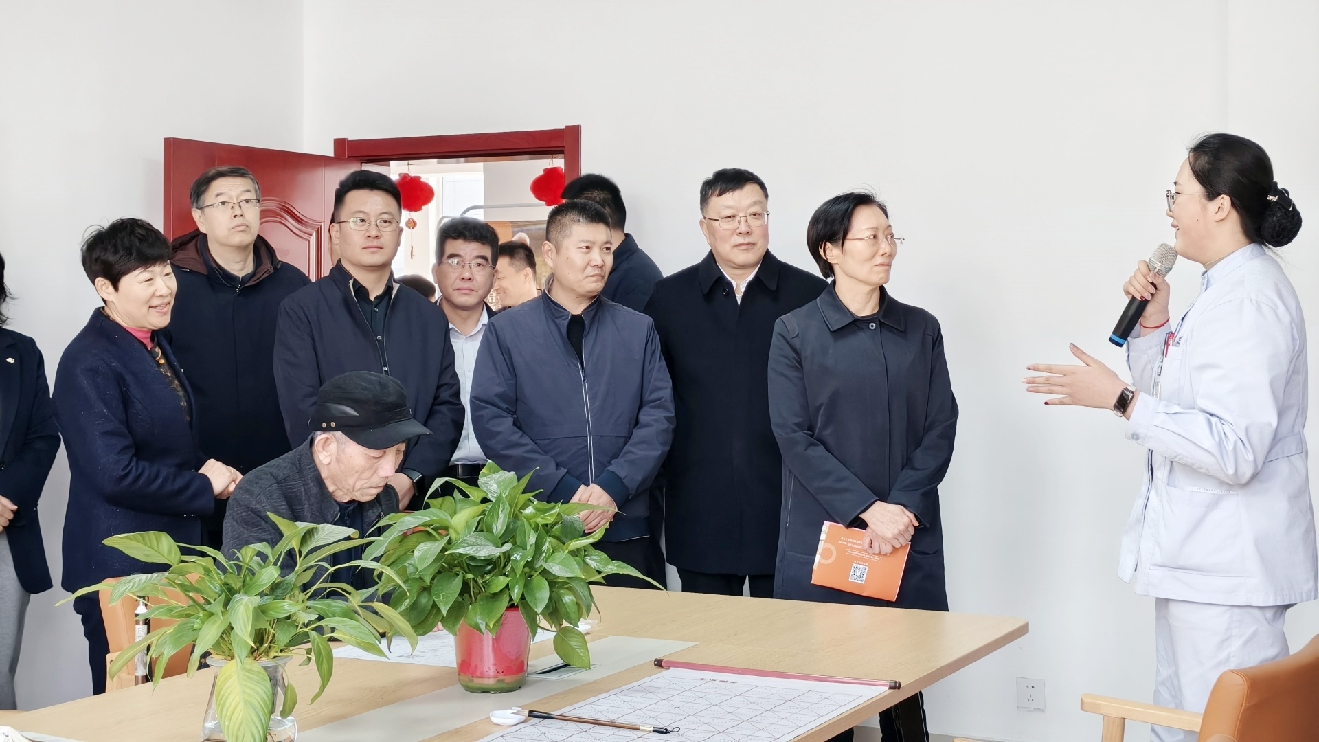 省政协社会法制委员会调研组莅临泰安市弘康颐养中心调研